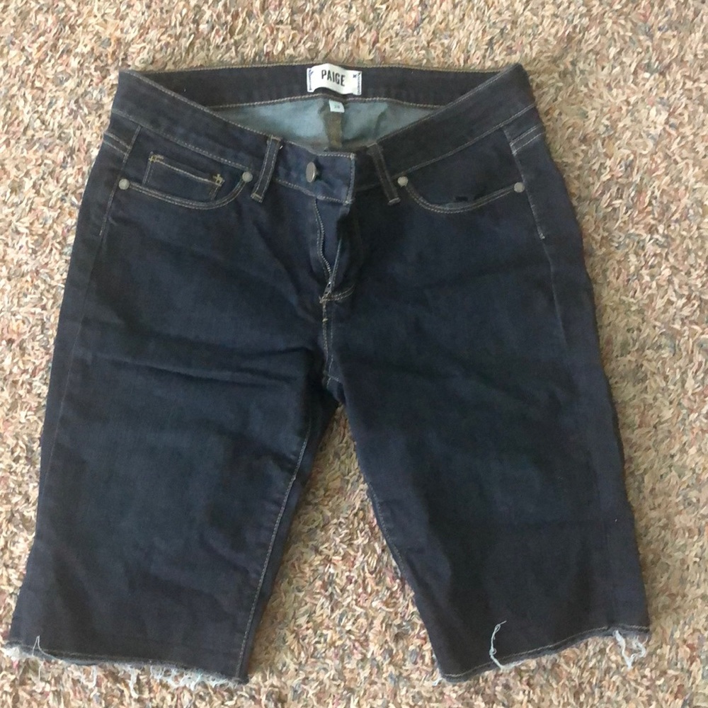 NEW paige Jean shorts size 28